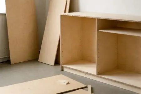 Plywood cabinet construction