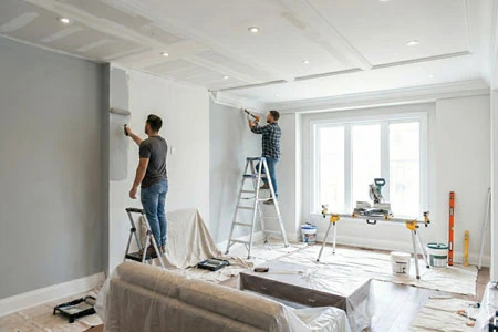 Refined Wall Finishes & Ceiling Enhancements Refined Wall Finishes & Ceiling Enhancements