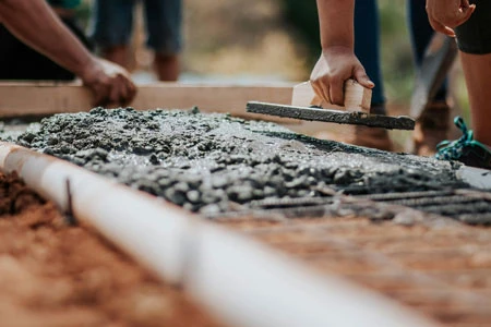 slab leveling and crack repair