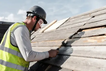 decking-inspection Inspection for soft or rotted wood