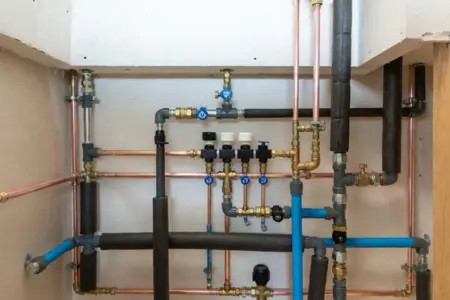 pipes-inside-house vent installation