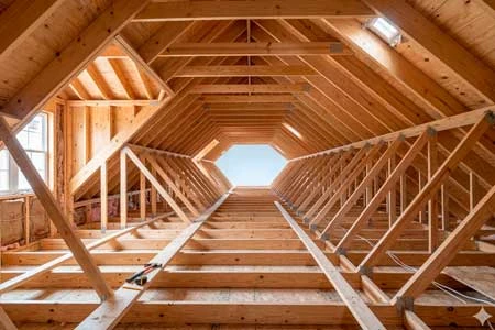 precision attic frame construction