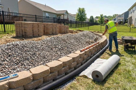 Precision Block & Stone Wall Assembly Precision Block & Stone Wall Assembly