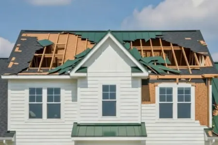roof-cleanup-and-removal Full removal of shingles and underlayment